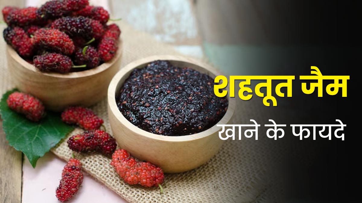 ब्रेड टोस्ट पर लगाकर खाएं घर का बना हेल्‍दी शहतूत जैम, जानें रेस‍िपी और फायदे 