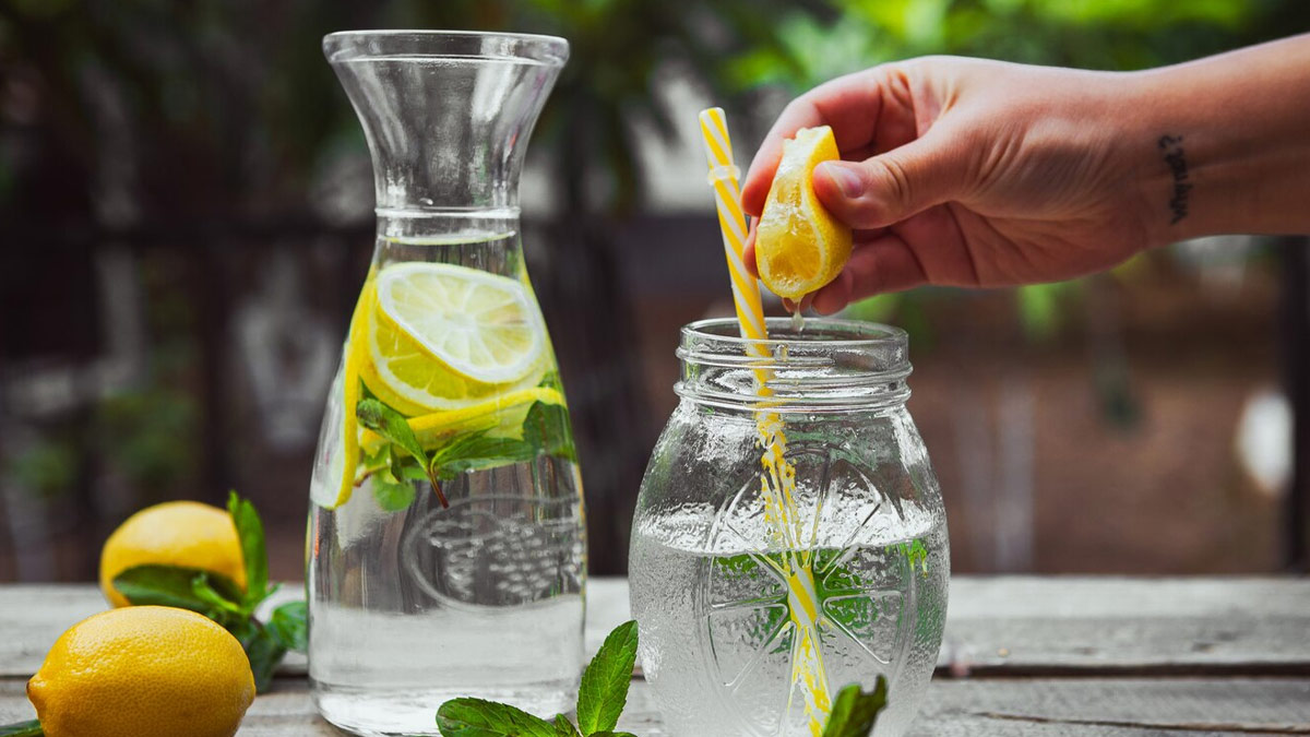 Mint And Lemon Water in High Cholesterol