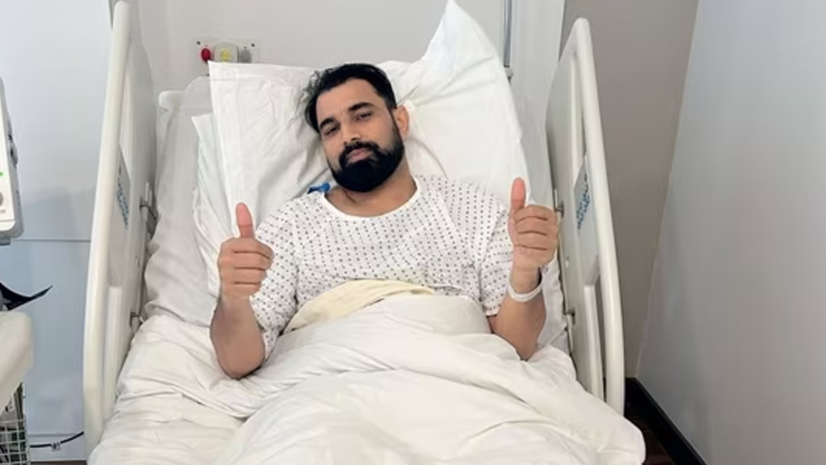 Mohammed Shami Surgery: क्रिकेटर मोहम्मद शमी ने कराई Achilles Tendon की सर्जरी, फोटो शेयर कर दी जानकारी