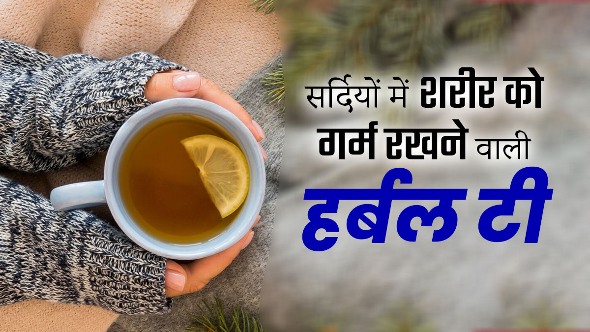 सर्दियों में शरीर को गर्म रखने के लिए पिएं ये 5 हर्बल चाय, दिनभर रहेगी फुर्ती