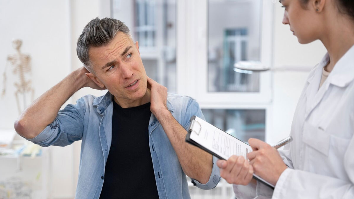 Neck Stiffness With One Arm Pain In Hindi