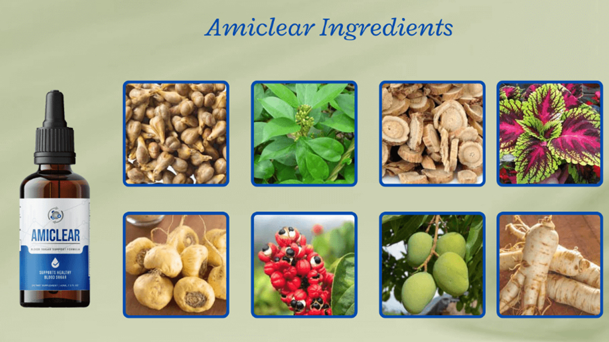 Amiclear Ingredients