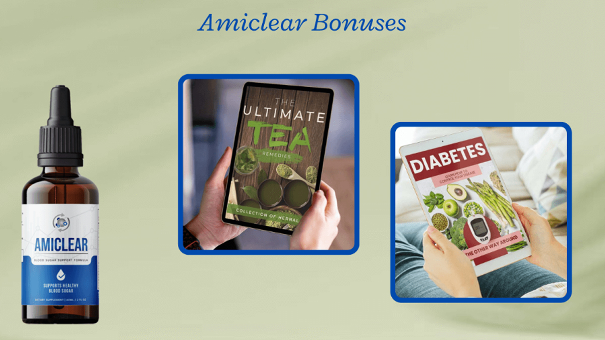 Amiclear Bonuses