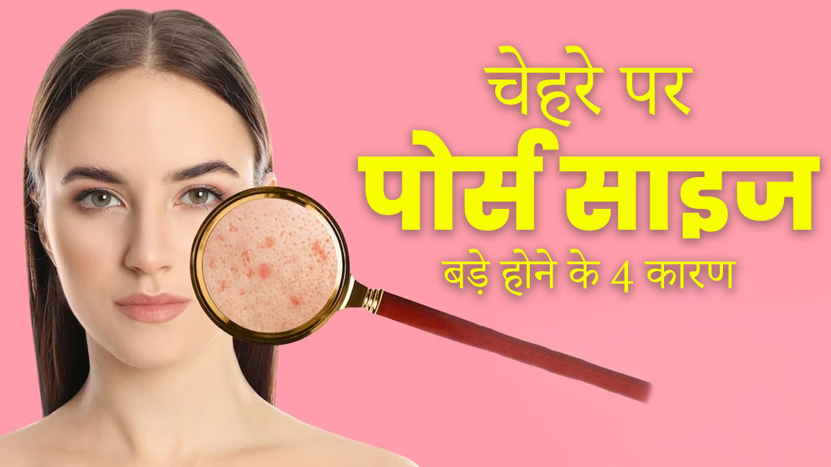 Large Skin Pores Causes: त्वचा पर बड़े पोर्स क्यों हो जाते हैं? एक्सपर्ट से जानें इसके 4 कारण