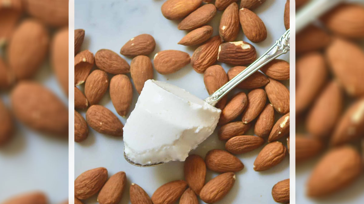 almond milk curd benefits