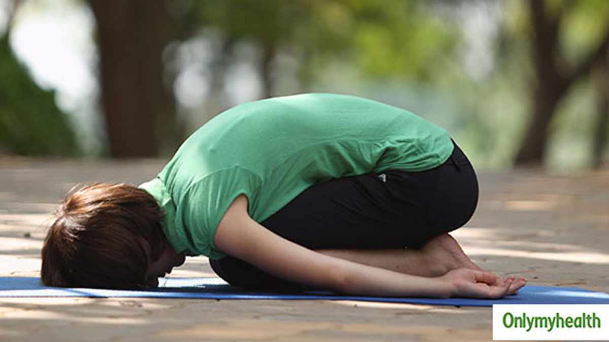child pose for migraine