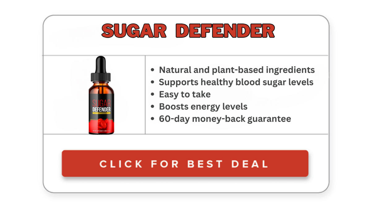 Sugar Defender Reviews (SCAM OR LEGIT) SHOCKING Truth Behind Blood