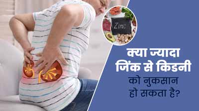 क्या वाकई ज्यादा जिंक के सेवन से किडनी को हो सकता है नुकसान? जानें डॉक्टर से