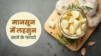 मानसून में लहसुन खाने से सेहत को म‍िलते हैं ये 5 फायदे, जानें सेवन का सही तरीका 