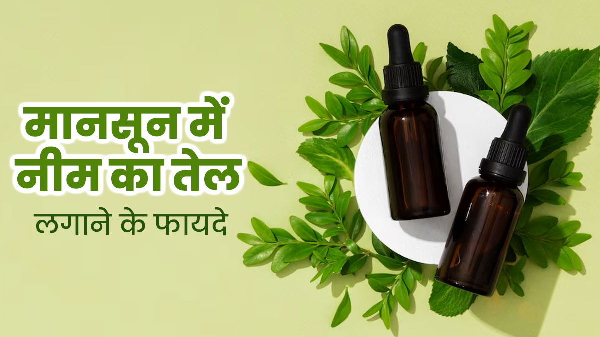 मानसून में नीम का तेल लगाने से दूर होती हैं त्वचा और बालों की कई समस्याएं, इस तरह से करें इस्तेमाल