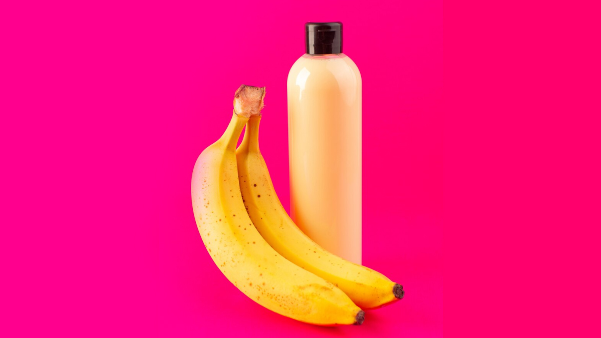 homemade banana shampoo