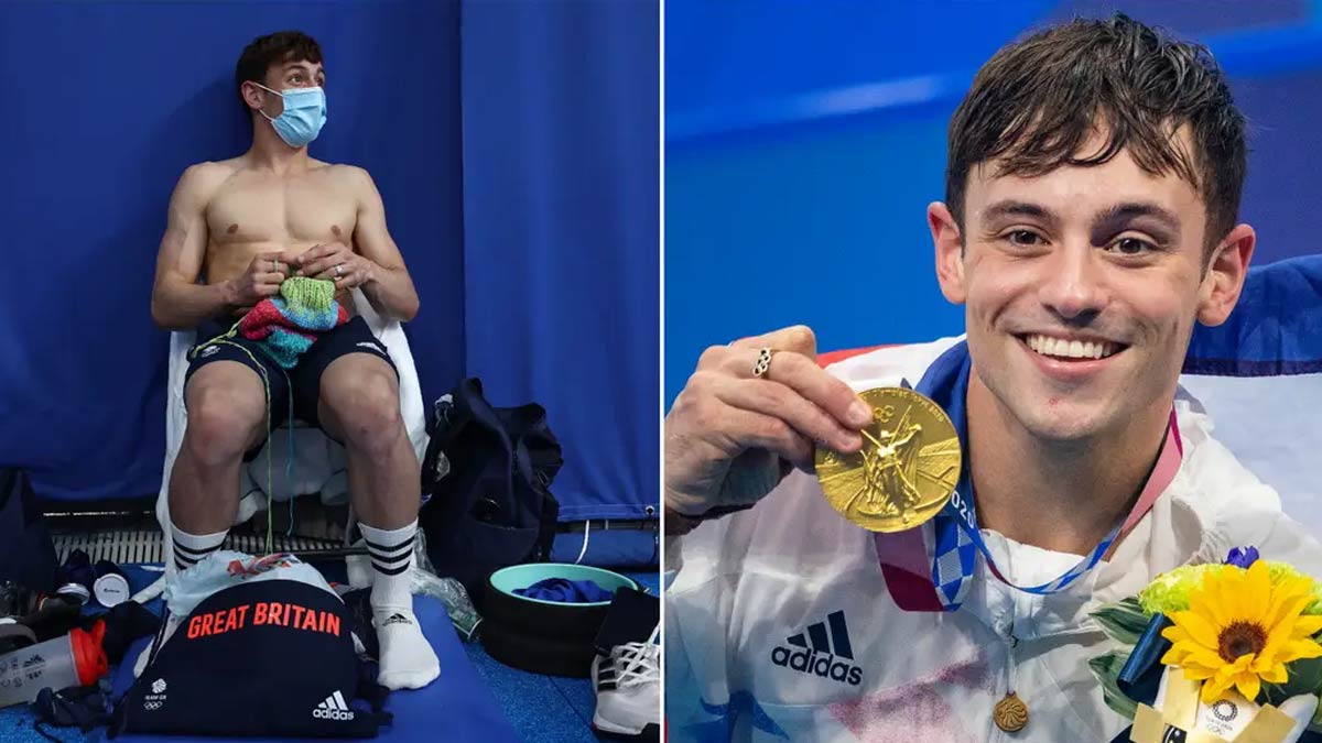 British Diver Tom Daley Wins Hearts Through His Knitting Hobby During Olympics; Health Benefits Of Knitting