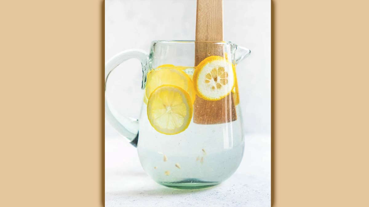 lemon water