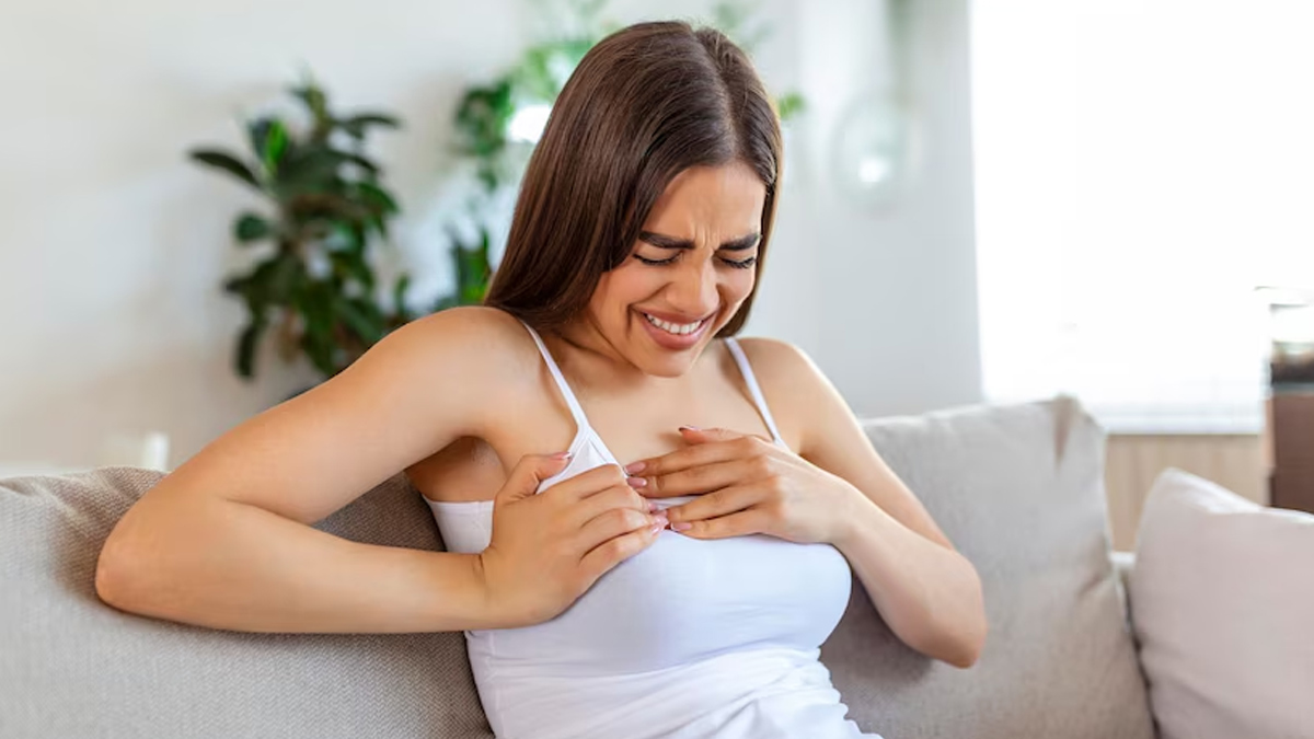 breast pain