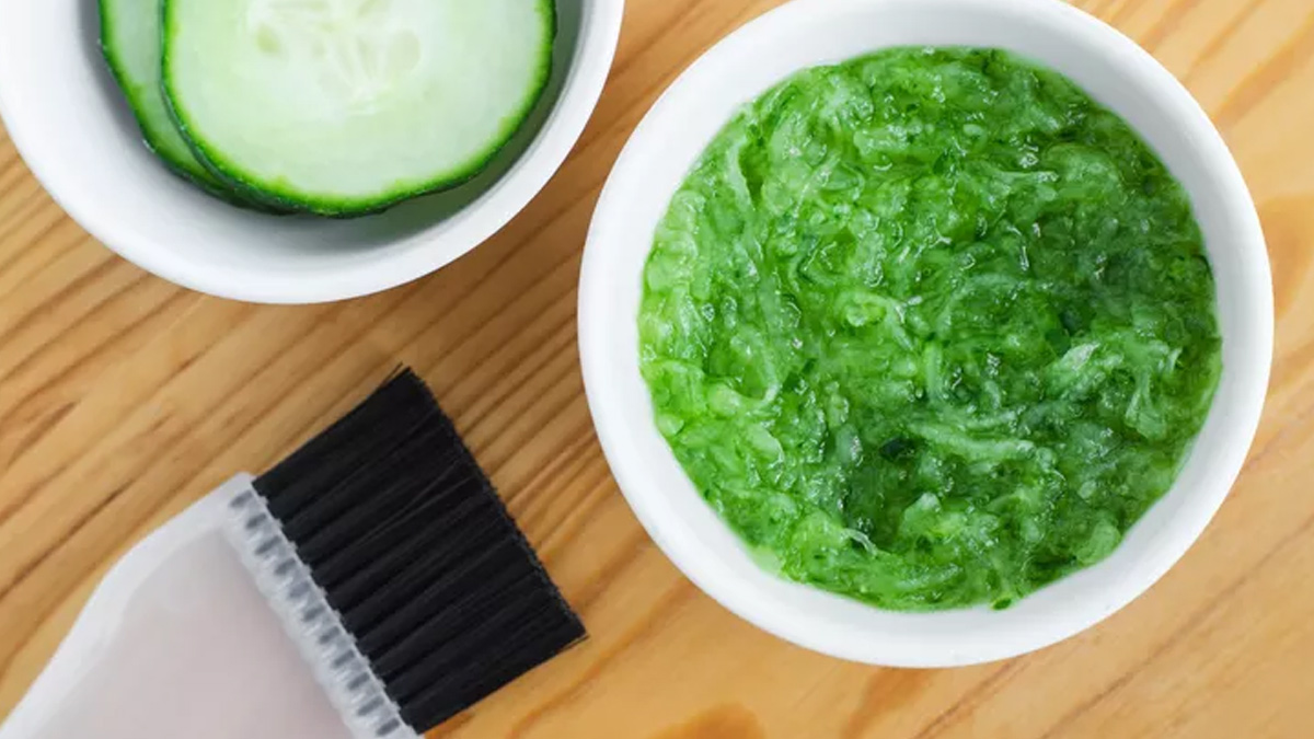 cucumber honey hair pack 