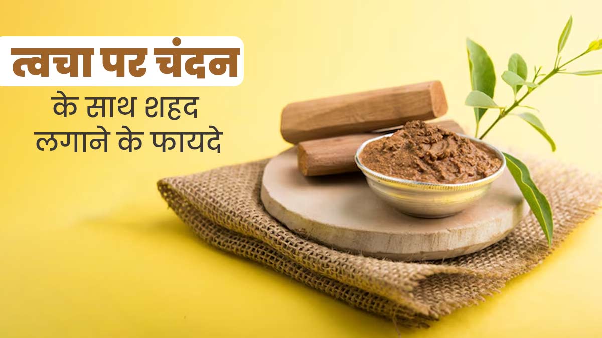 गर्मियों में त्वचा पर चंदन और शहद को एक साथ लगाने से दूर होती हैं कई समस्याएं, जानें इस्तेमाल का सही तरीका