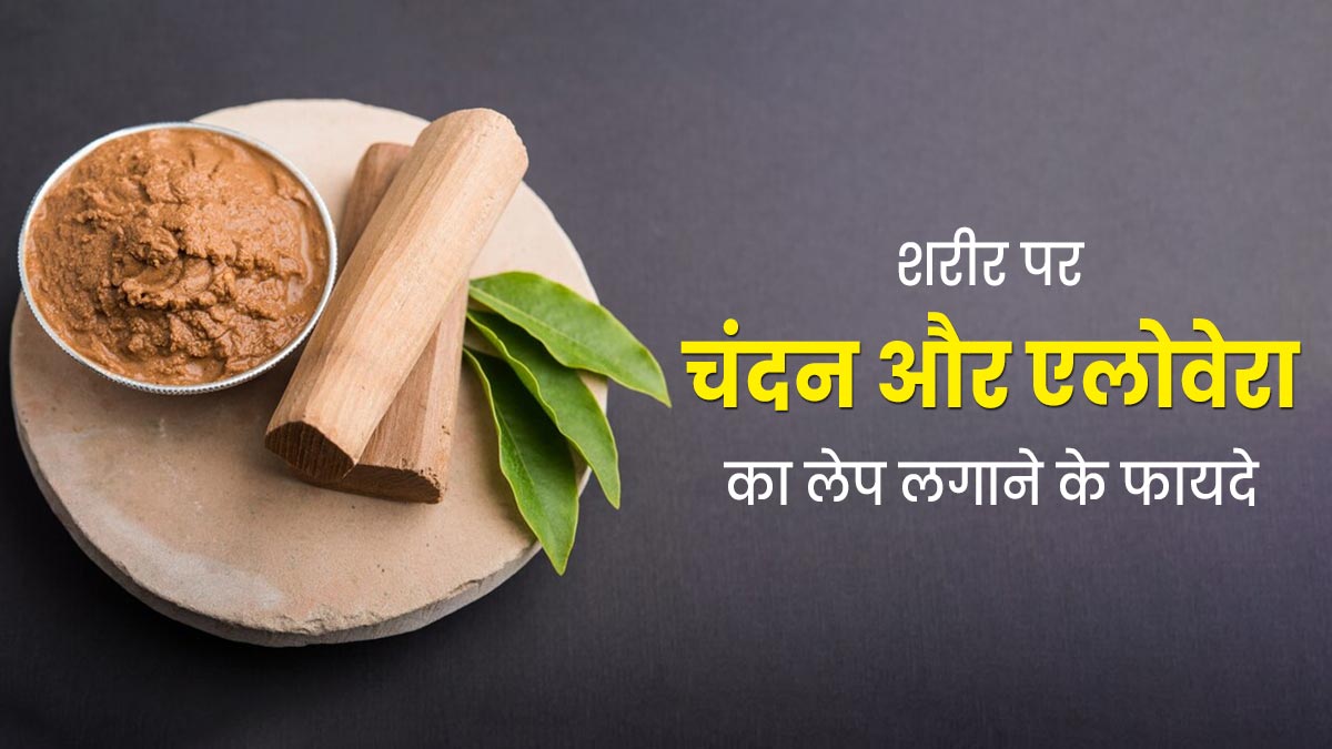 गर्मियों में शरीर पर लगाएं चंदन और एलोवेरा का लेप, आयुर्वेदाचार्य से जानें फायदे