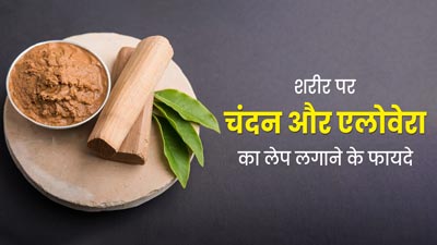 गर्मियों में शरीर पर लगाएं चंदन और एलोवेरा का लेप, आयुर्वेदाचार्य से जानें फायदे
