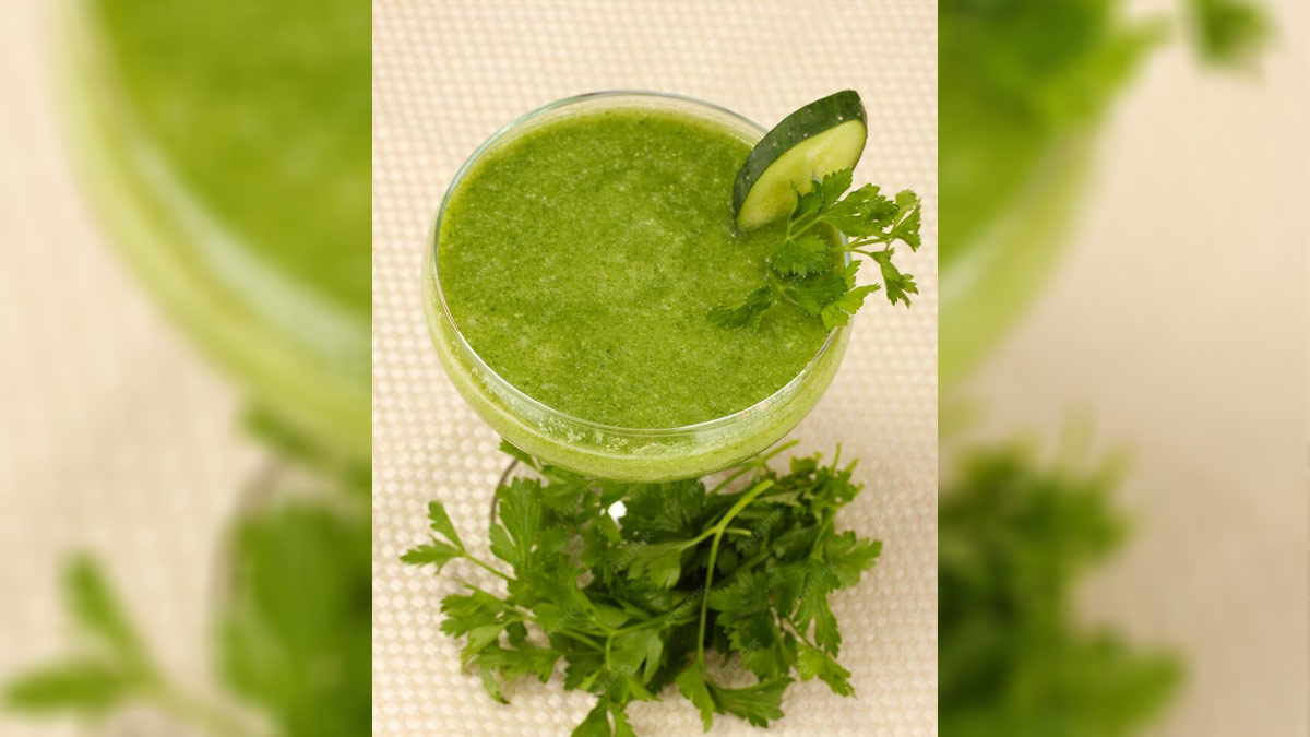 coriander juice benefits