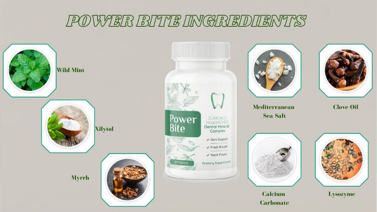 Key Ingredients Of Power Bite Supplement