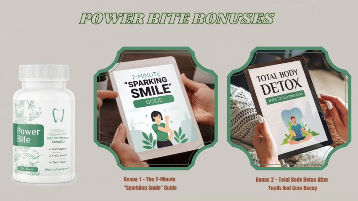 Bonuses Provided Along With Power Bite