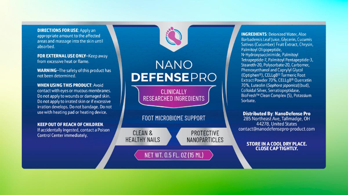 NanoDefense Pro Reviews (Fake Hype Exposed) Should You Try This Foot Microbiome Support Formula?
