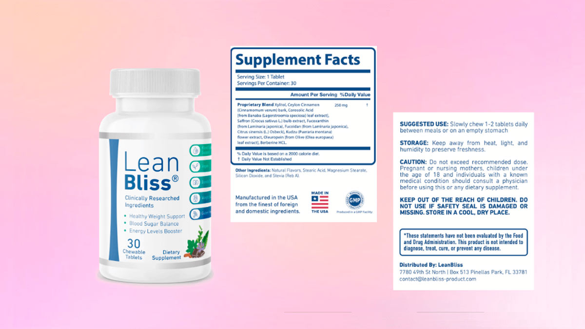 LeanBliss Side Effects