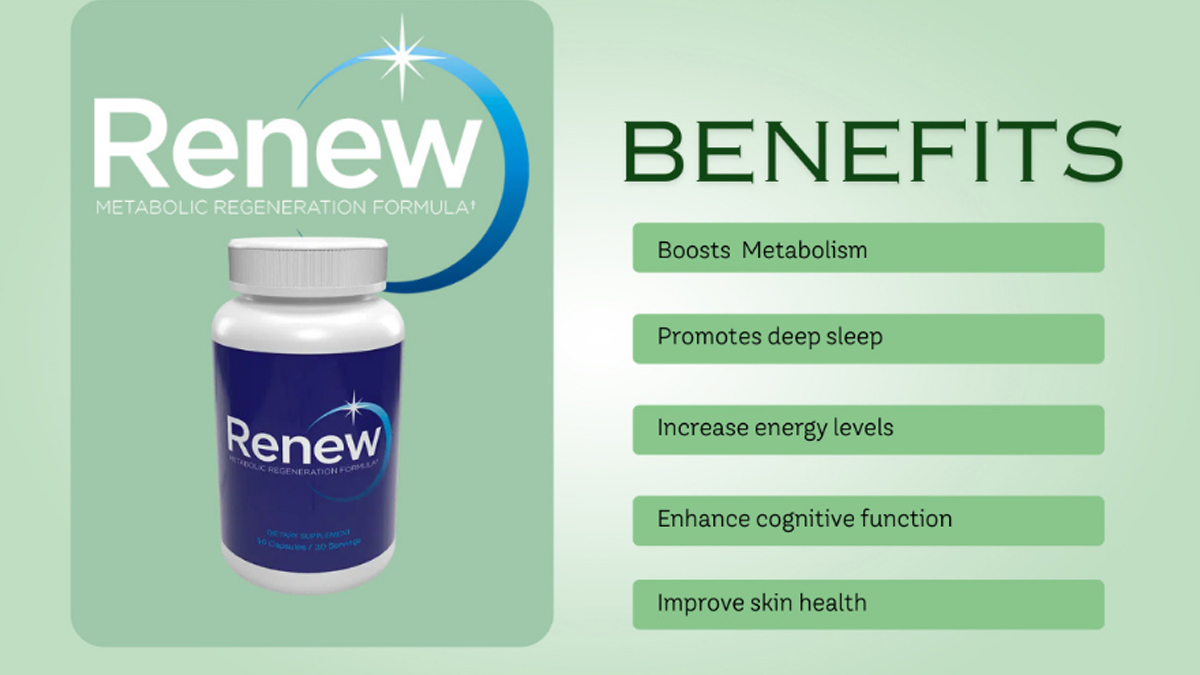 Health Benefits Offered By Renew Supplement