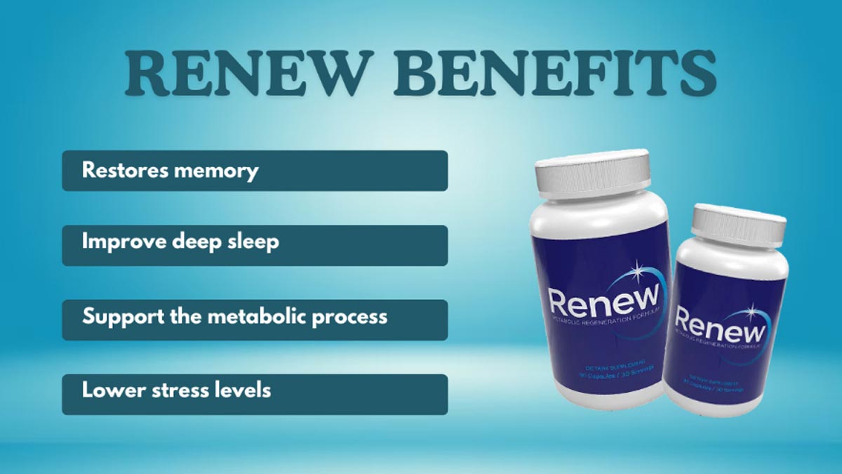Benefits Offered By Renew Formula