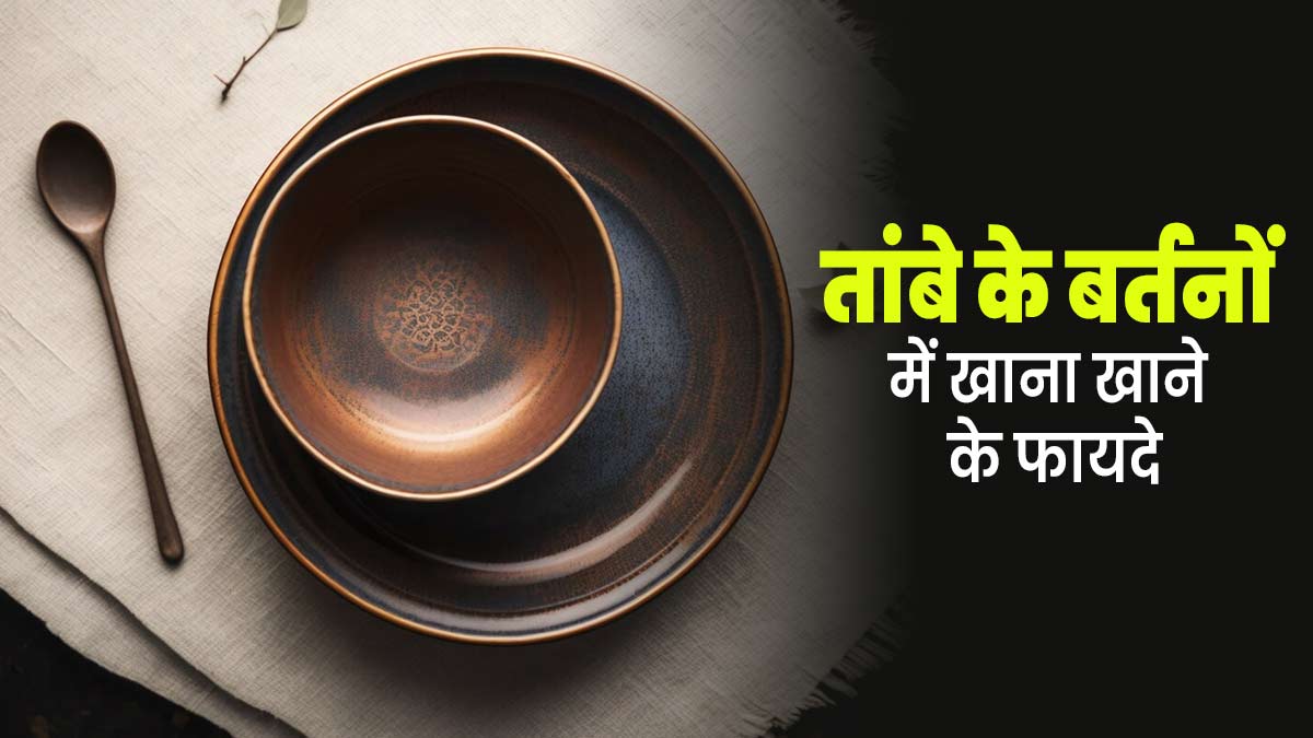 तांबे के बर्तन में खाना खाने से सेहत को मिलते हैं ये 7 फायदे, आयुर्वेदाचार्य से जानें 