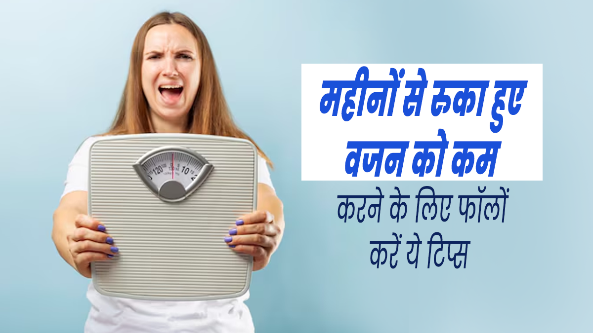 महीनों से रुका हुआ वजन कम करने के लिए फॉलों करें ये 4 टिप्स, तेजी से कम होगी चर्बी 