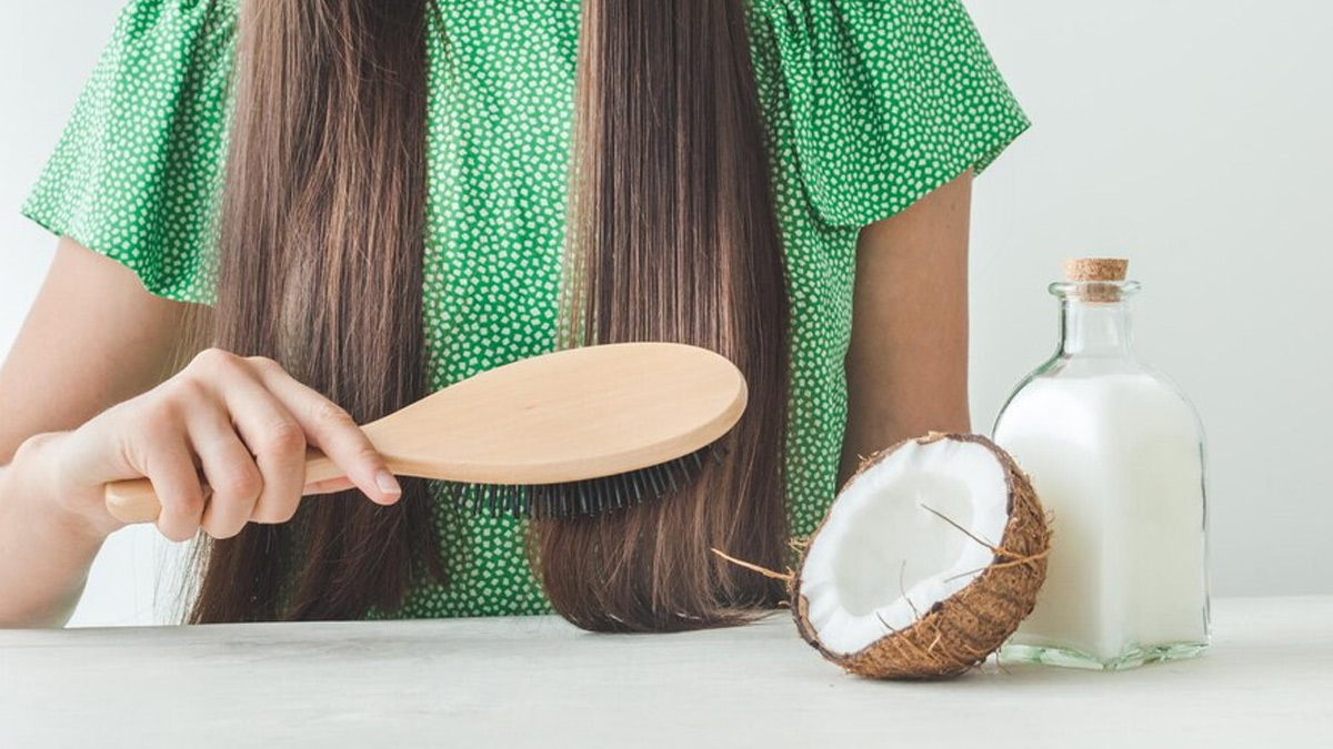 coconut hair cream
