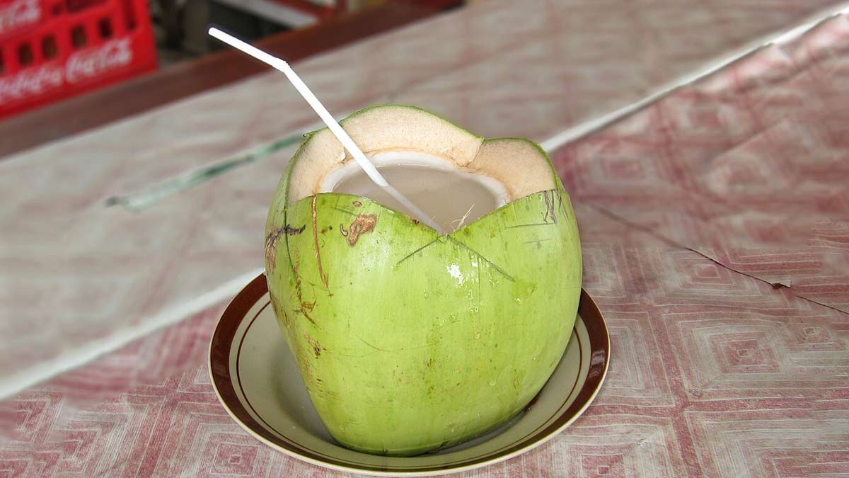 coconut water