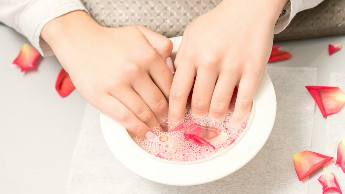 homemade nail soak