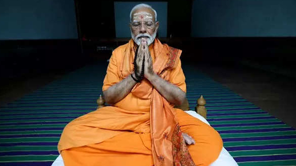 PM Modi Meditation: कन्याकुमारी में 45 घंटे के ध्यान में बैठे PM मोदी, सिर्फ लिक्विड डाइट पर रहेंगे