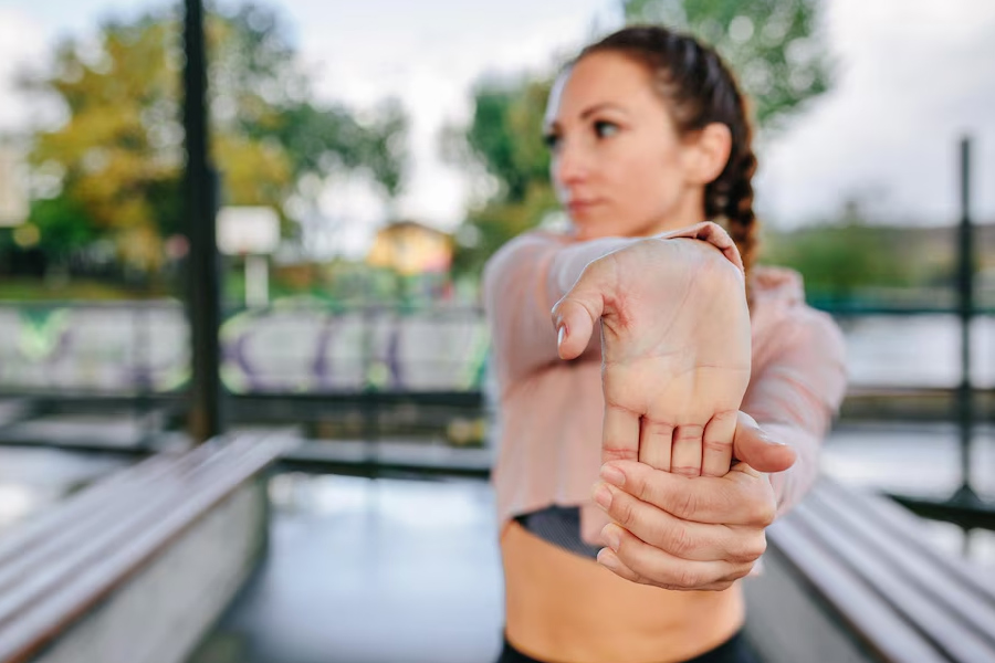 wrist-stretching