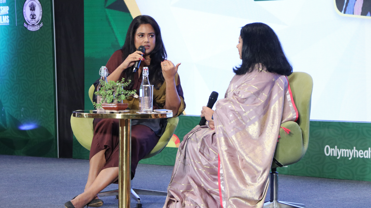 Poshan Summit 2024: Sameera Reddy on Self Love, Positive Mindset & Healthy Living