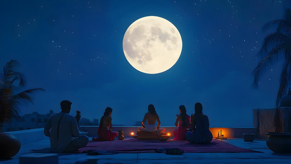 Moonlight meditation