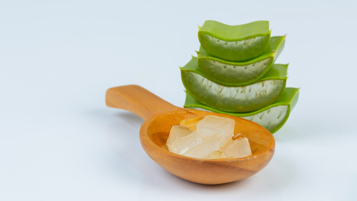 aloevera hair pack