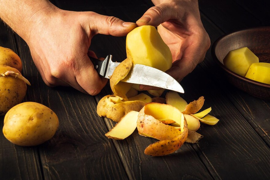 without peeled potato benefits