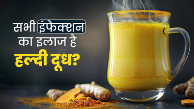 हल्‍दी वाला दूध पीने से दूर होते हैं सभी तरह के इंफेक्‍शन, एक्सपर्ट से जानें इसकी सच्चाई