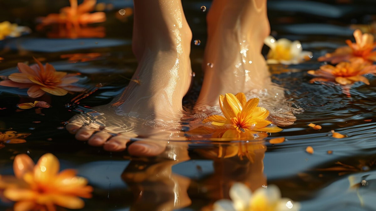 Foot cleaning benefits
