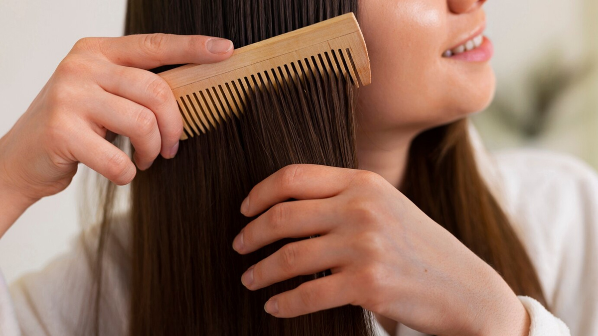 best time to comb your hair