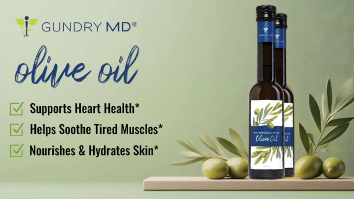 Gundry MD Polyphenol-Rich Olive Oil: Does It Support Health?