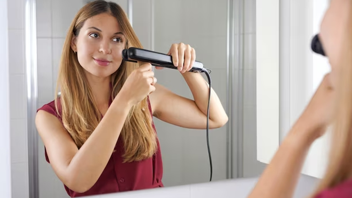 hair-straightening