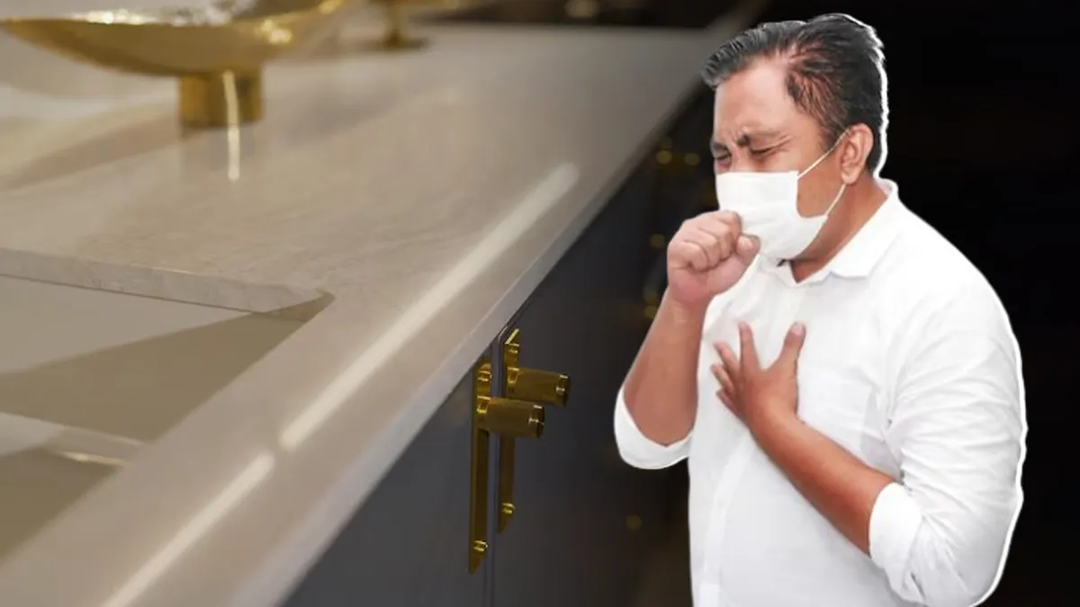 Warning: Popular Kitchen Worktops Linked to Deadly And Irreversible Lung Disease