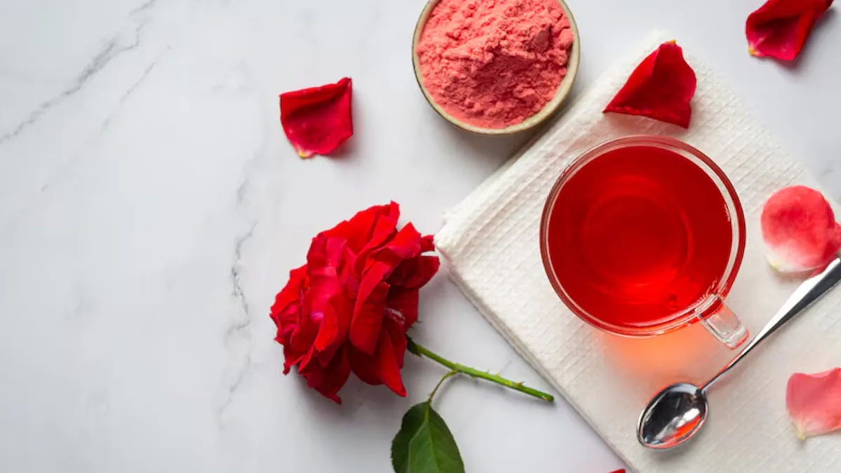 From Easing Menstrual Cramps To Reducing Anxiety, Here Are 6 Benefits Of Consuming Rose Tea