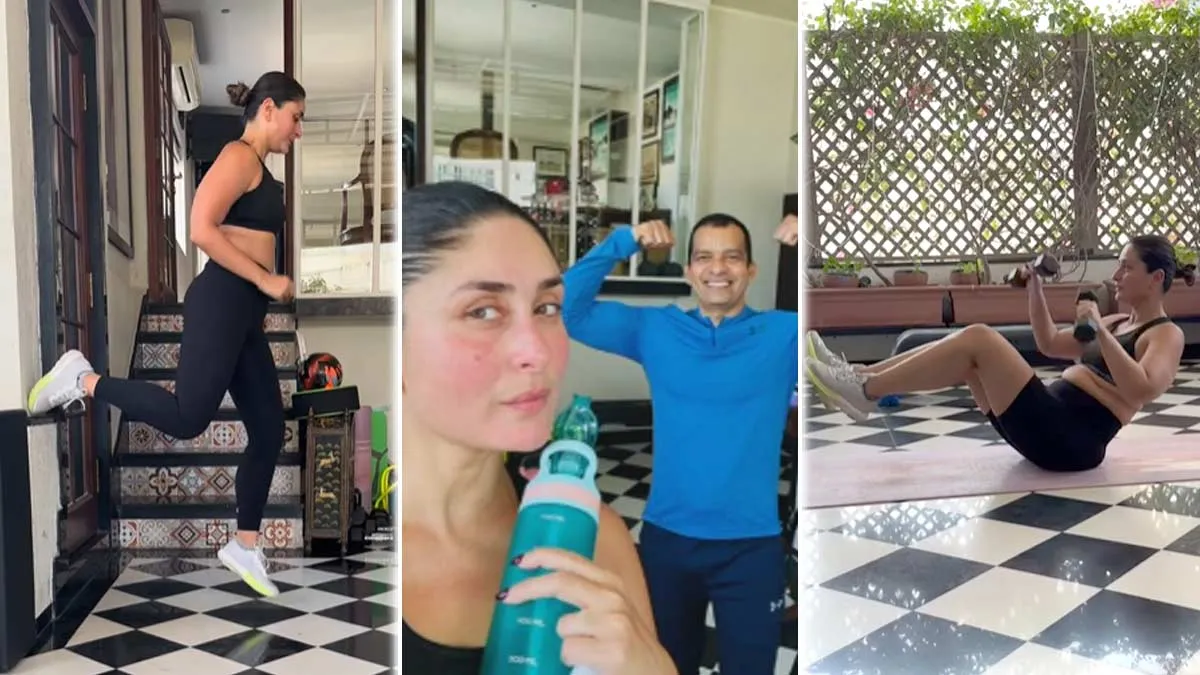 At 44, Kareena Kapoor Khan Redefines Fitness Mastering One-Legged Jumps and Core-Controlled Punches: Expert Shares Benefits