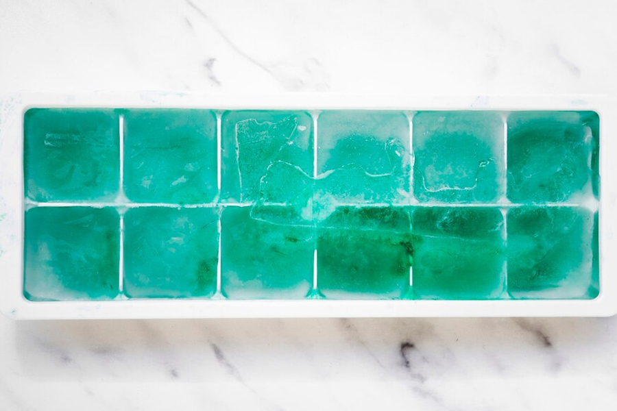green-tea-ice-cubes
