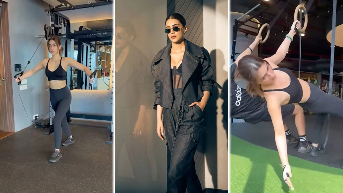 Kriti Sanon Showcases Inverted Rows and One-Arm Lats Pull Down: Expert Highlights Key Benefits Of These Back Exercises